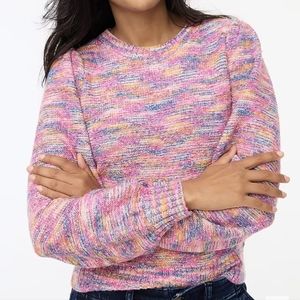 J. Crew Factory space-dye sweater